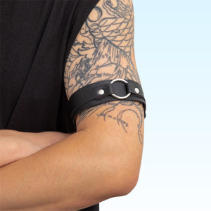 ZANE - Signature Arm Leather Bracelet with Ring