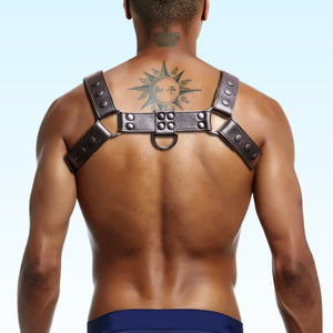 Handcrafted Leather BDSM-Style gay Harness