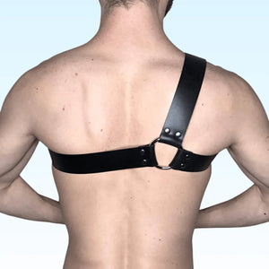 CHASE - Single Strap Leather Fashion Harness