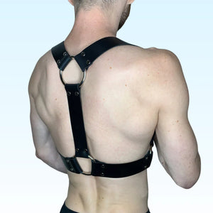 RYDER - Square Impact Leather Fashion Harness