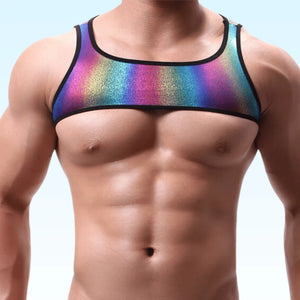 BEAU - Rainbow Pride Fashion Harness